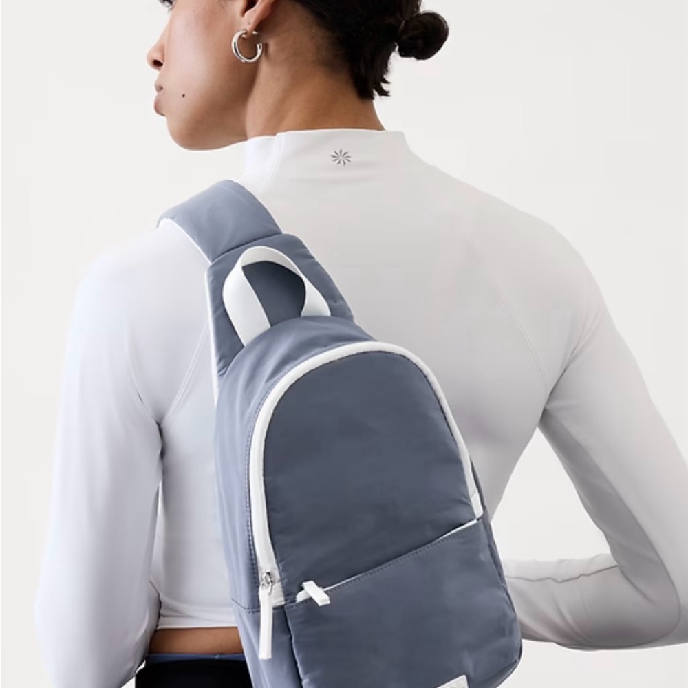Stylish Gray Backpack NEW W Tags 🏷️ Athleta $65